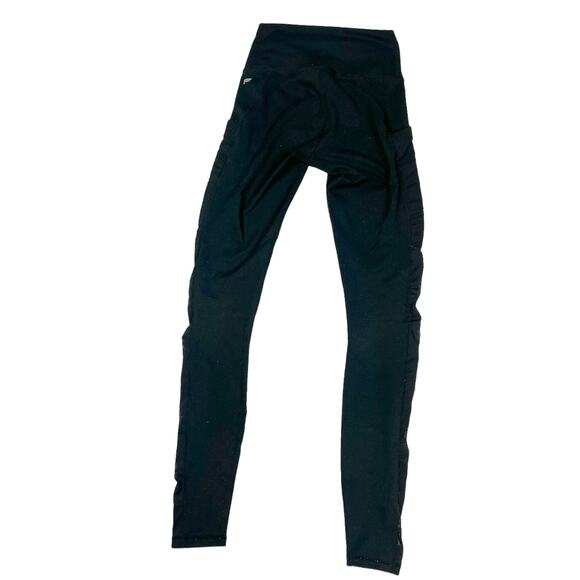 Fabletics‎ Leggings Powerhold Black Side Pocket Pull On Active Pants Women's - Picture 1 of 14